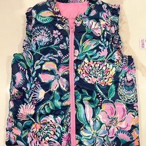 Girls Lilly Pulitzer Amani Reversible Vest